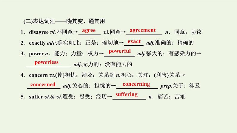 新人教版高考英语必修1一轮复习Unit1Friendship课件+学案+训练05