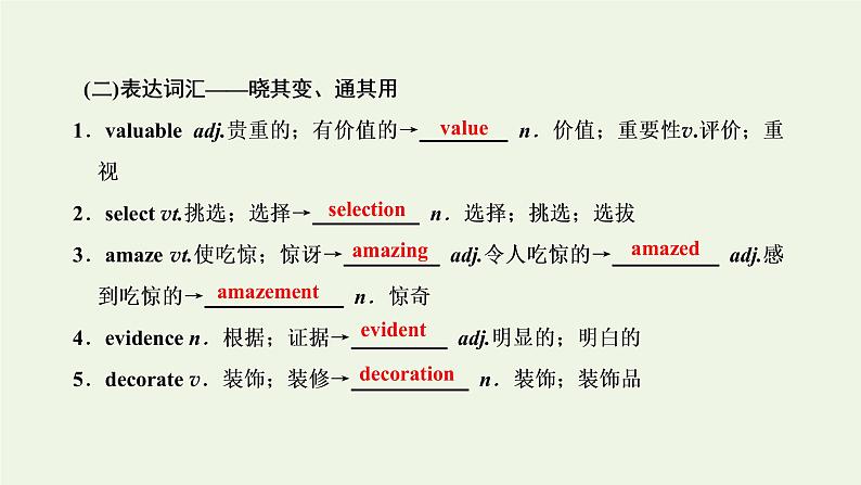 新人教版必修2高考英语一轮复习Unit1Culturalrelics课件+学案+训练05