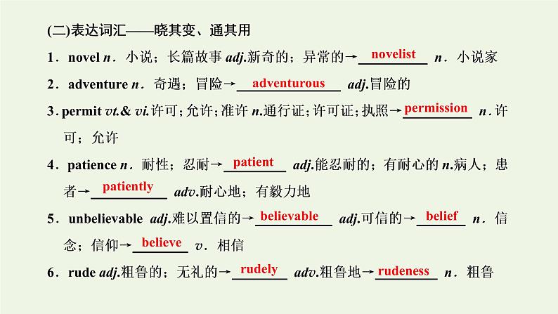 新人教版必修3高考英语一轮复习Unit3TheMillionPoundBankNote课件第5页