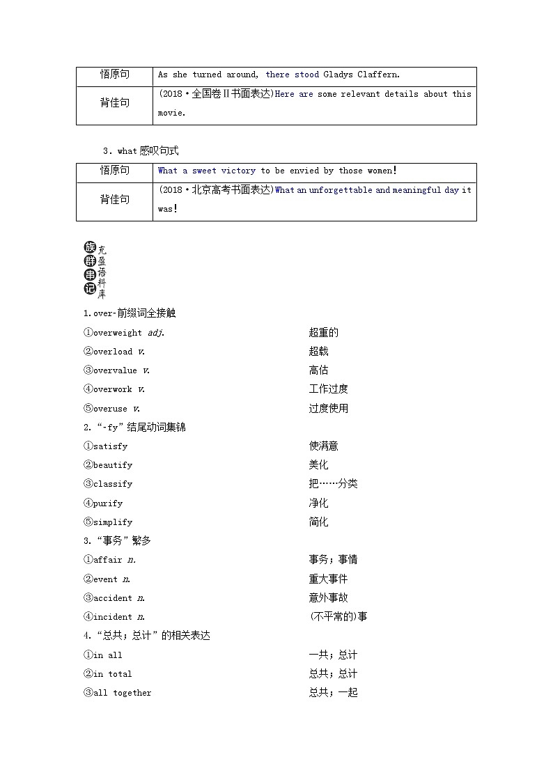 新人教版选修7高考英语一轮复习Unit2Robots学案第3页
