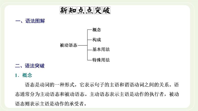 北师大版高中英语必修第一册UNIT3CELEBRATIONSSectionⅢGrammar__被动语态课件+学案04