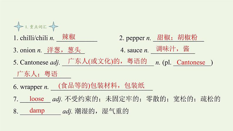 译林版高中英语选择性必修第一册Unit1FoodmattersS3&S4课件+课后练习03