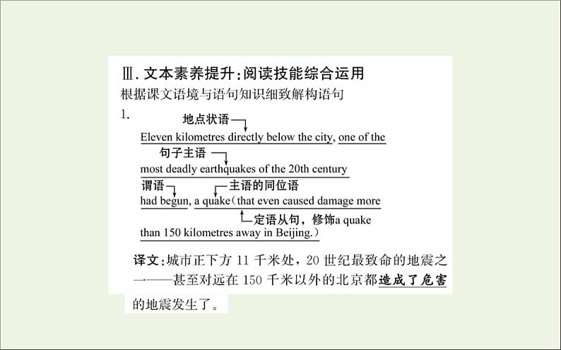 2021_2022学年新教材高中英语Unit4NaturalDisastersReadingandThinking课件新人教版必修第一册第7页