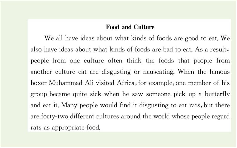 2021_2022学年新教材高中英语Unit3FoodandCulture晨读时间在线课件新人教版选择性必修第二册02