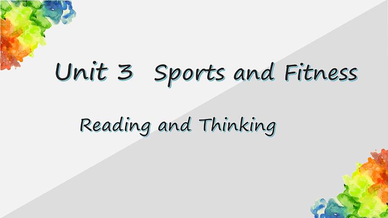 人教版高一英语必修第一册Unit 3 Reading and Thinking-公开课课件01