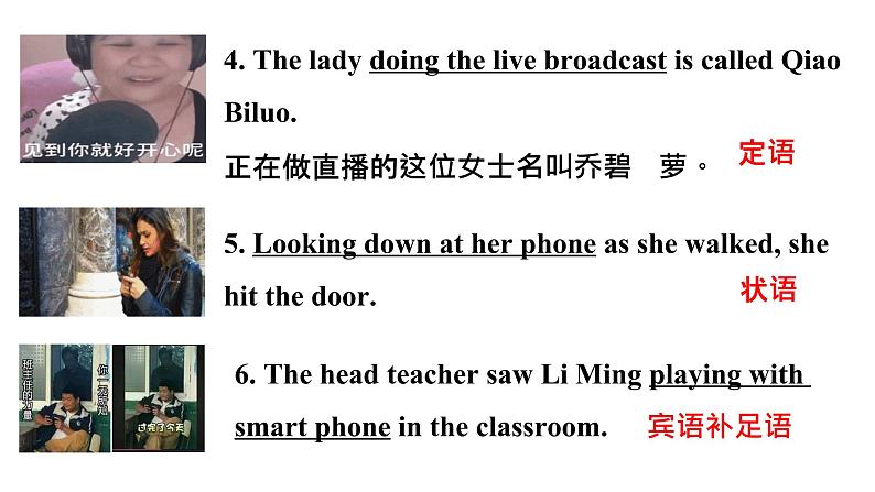 Unit 1 Discovering useful structures grammar第6页