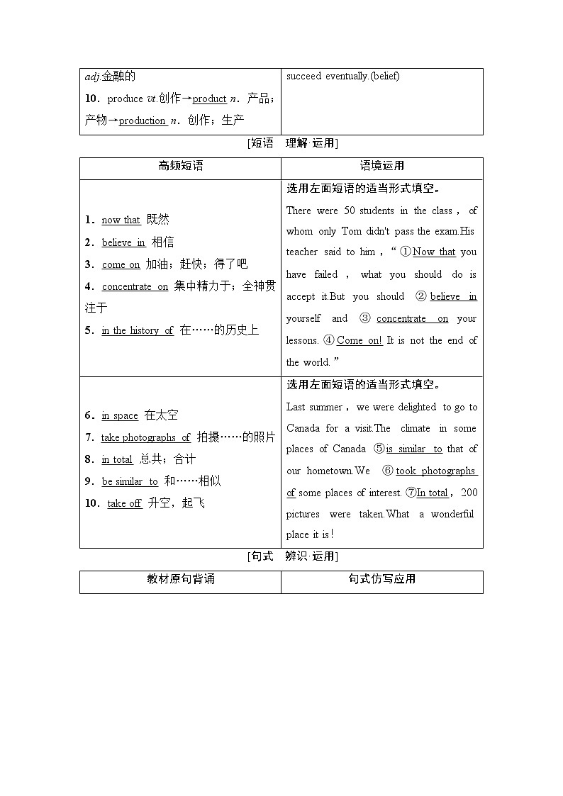 必修2 Module 5 Newspapers and Magazines-2022高考英语一轮复习【名师导航】配套Word教参(外研版·老教材老高考) 学案03