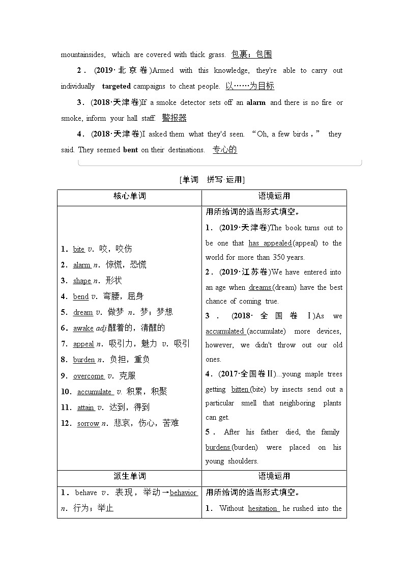 选修6 Module 2 Fantasy Literature-2022高考英语一轮复习【名师导航】配套Word教参(外研版·老教材老高考)第2页