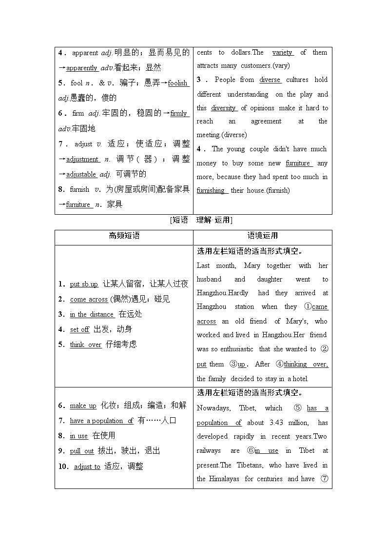 选修7 Module 5 Ethnic Culture-2022高考英语一轮复习【名师导航】配套Word教参(外研版·老教材老高考)第3页
