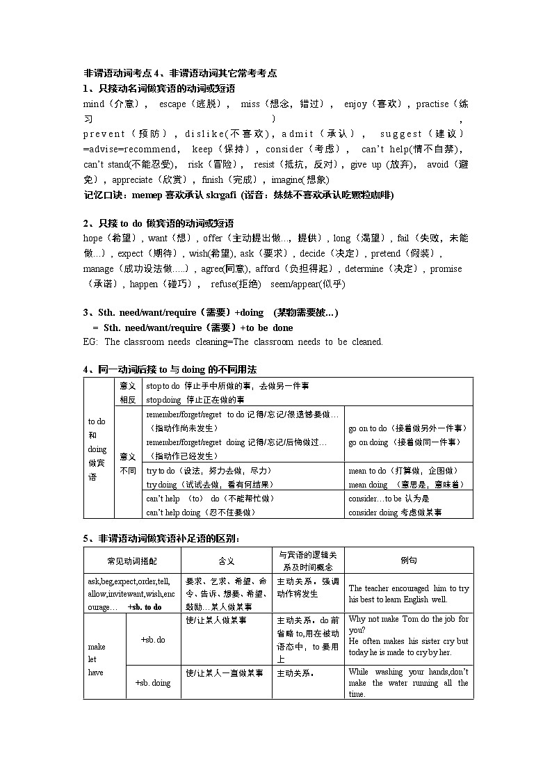 （教师版）第八章 非谓语动词精讲与精练第3页