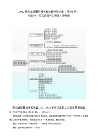 专题08（短文改错甲乙卷区）第04期2022届高三英语百所名校好题分类快递