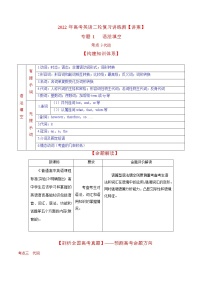 专题1语法填空  考点3 代词（讲案）-2022年高考英语二轮复习讲练测