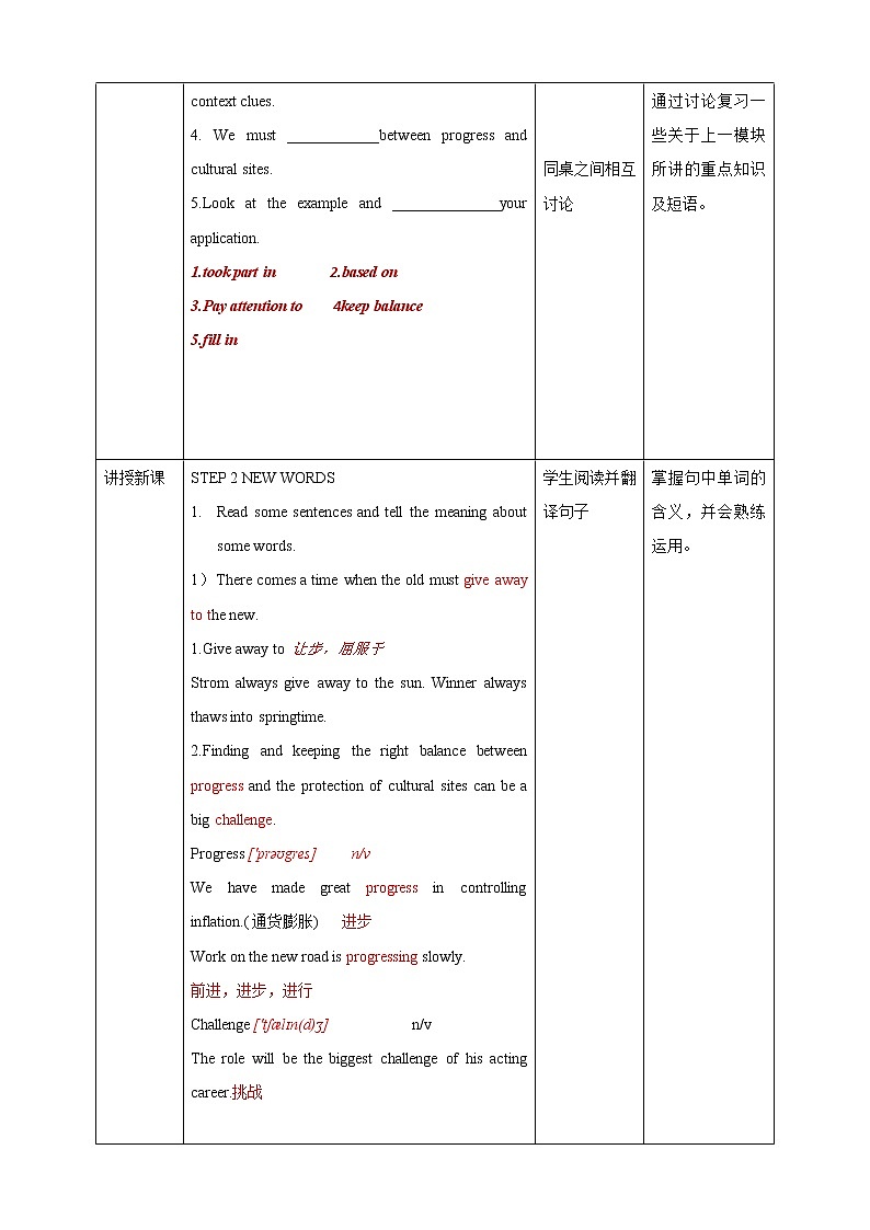 unit1culturalheritageperiod2readingandthinking教案第2页