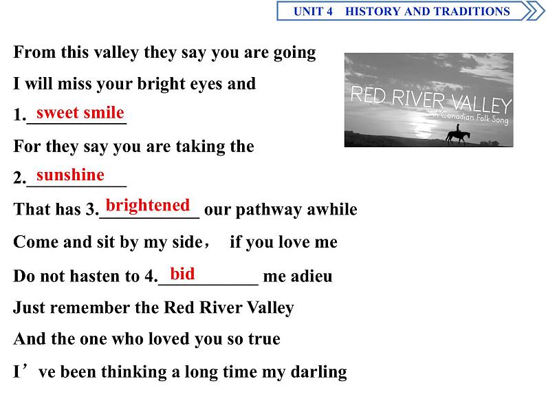 1　UNIT 4　 Section Ⅰ　Listening and Speaking & Reading and Thinking—Comprehending （含答案）第5页