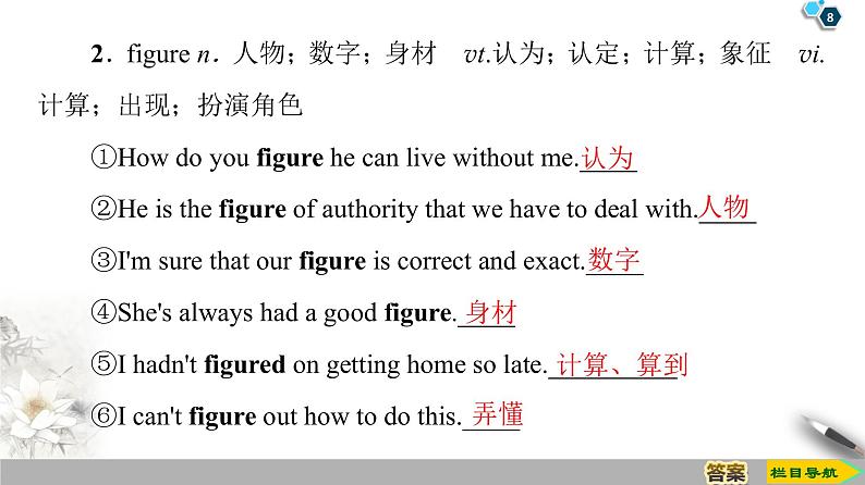 19-20 Unit 1 Section Ⅱ　Listening and Speaking &Reading and Thinking第8页