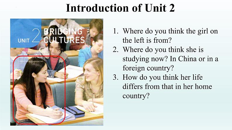 2021-2022学年高中英语人教版（2019）选择性必修第二册：Unit2 Bridging Cultures Reading and Thinking课件（40张PPT）03