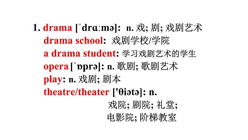 2021-2022学年高二英语人教版（2019）选择性必修第三册：Unit5 单词精讲课件（17张PPT）第2页