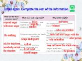 U11 L2 Dealing with conflict-高三英语教学课件+音视频素材