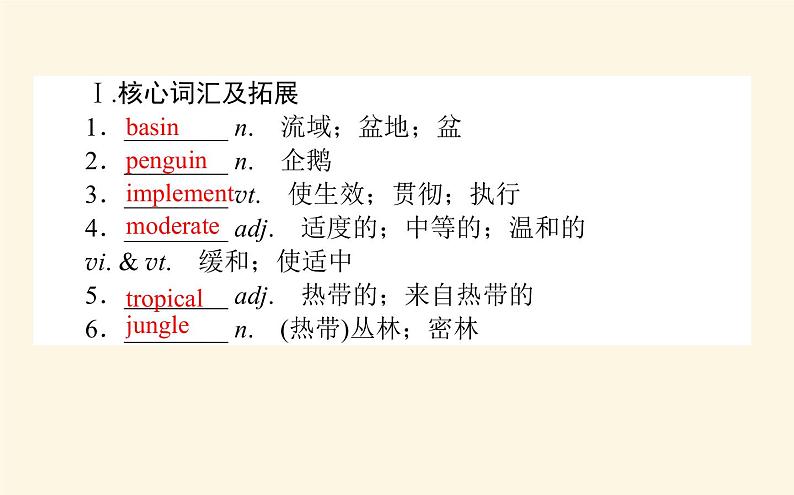 人教版高中英语选择性必修第三册unit3 environmental protection section ⅱ learning about language课件第2页