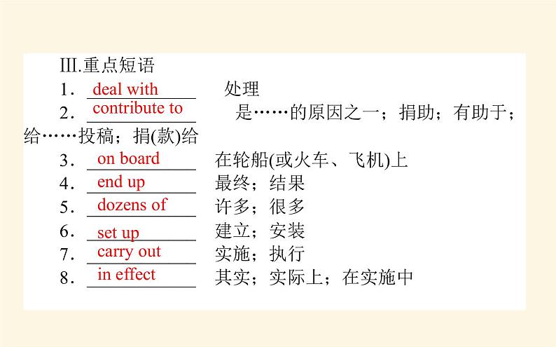 人教版高中英语选择性必修第三册unit3 environmental protection section ⅲ using language and assessing your progress课件第5页