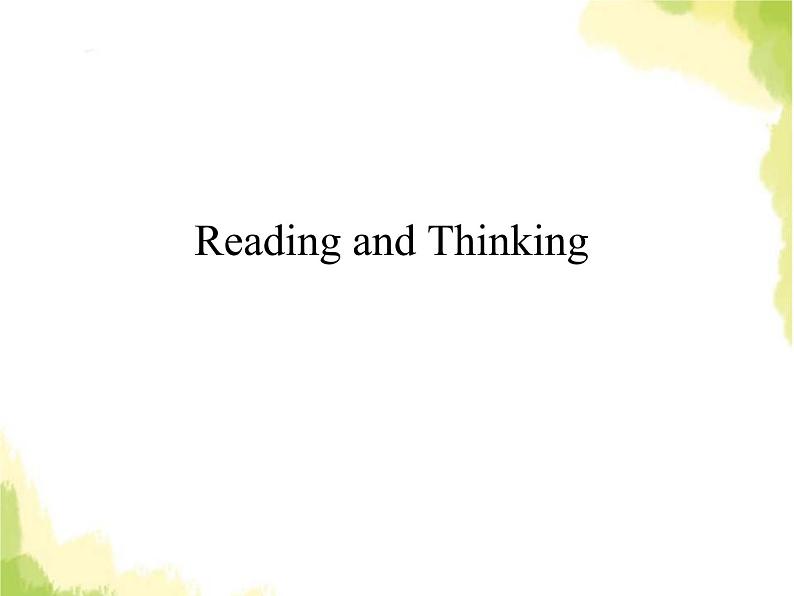 人教版高中英语选择性必修第一册unit 5 working the land sectiona reading and thinking课件第2页