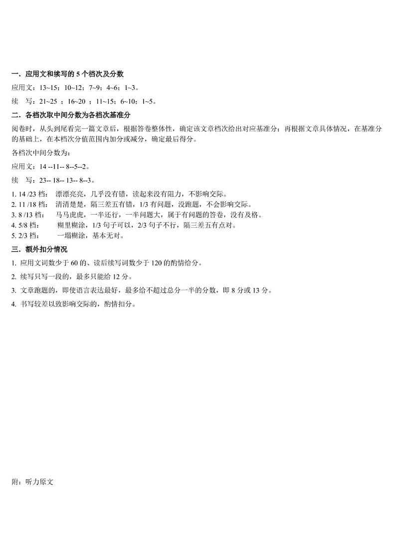 湖北省武汉市新高考联合体2021-2022学年高二下学期期末联考英语答案第2页