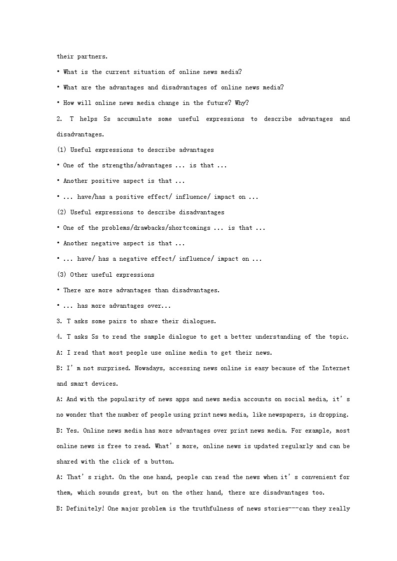 牛津译林版高中英语选择性必修第二册Unit1IntegratedSkillsII教案02
