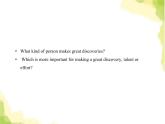 人教版高中英语选择性必修第一册unit 1 people of a chievement sectiona reading and thinking课件