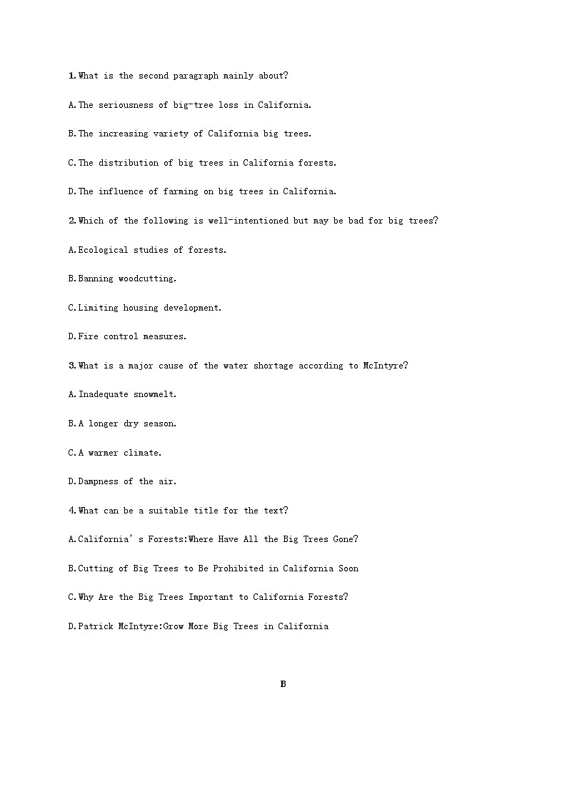 福建专用高考英语一轮复习考点规范练20含解析02