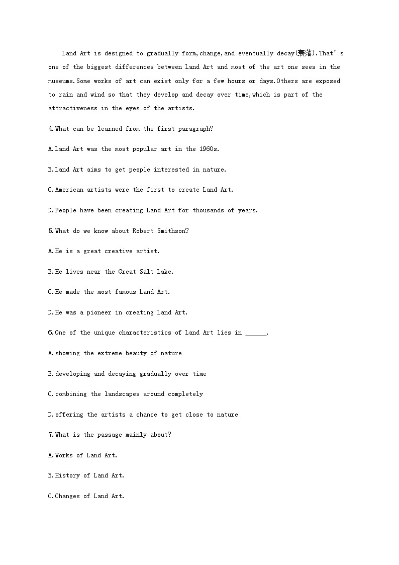 福建专用高考英语一轮复习考点规范练26含解析03