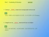 北師大版高中英語(yǔ)必修第一冊(cè)Unit1LifeChoicesLesson3作業(yè)課件