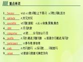 新人教版高中英语选择性必修第四册Unit5LaunchingYourCareer单元重点小结课件