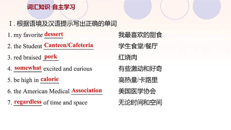 浙江专用新人教版高中英语选择性必修2Unit3FoodandCultureUsingLanguage课件第2页