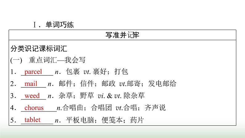 新高考英语一轮总复习Unit 4 sharing课件新人教版选择性必修第四册第4页