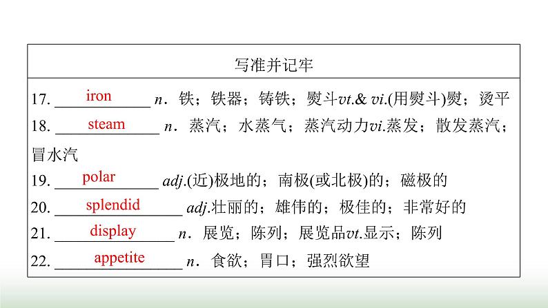 新高考英语一轮总复习Unit 3 fascinating parks课件新人教版选择性必修第一册07