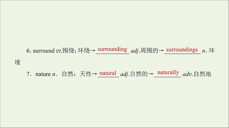 2022年高考英语一轮复习Module5ATripAlongtheThreeGorges课件外研版必修406