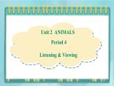上外版2020高中英語(yǔ)必修二Unit 2 animals Period 4課件