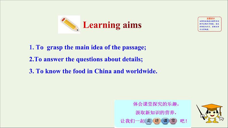 20212022版新教材高中英语Unit1FoodforthoughtPeriod1Startingout&Understandingideas课件外研版必修第二册第2页