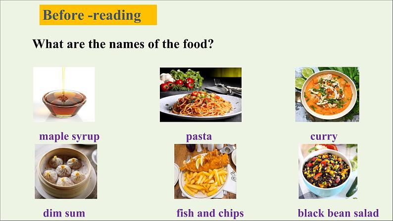 20212022版新教材高中英语Unit1FoodforthoughtPeriod1Startingout&Understandingideas课件外研版必修第二册第7页