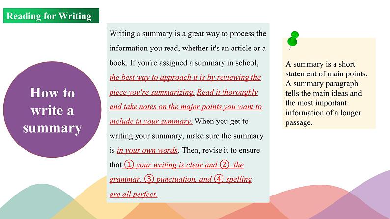 Unit 4 Period 4 Reading for Writing（课件）-2022-2023学年上学期高一英语同步教学备课件（人教版新教材必修第一册）第2页