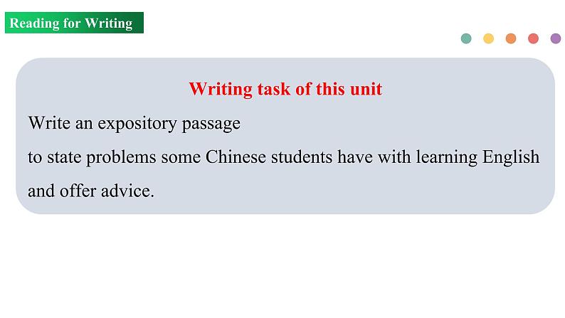 Unit 5 Period 4 Reading for Writing（课件）-2022-2023学年上学期高一英语同步教学备课件（人教版新教材必修第一册）第2页