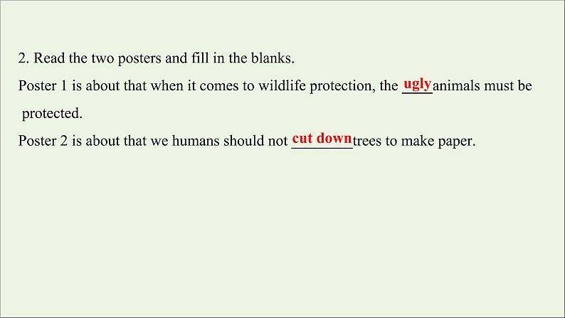 2021_2022新教材高中英语Unit2WildlifeProtectionReadingforWriting课件新人教版必修第二册第7页