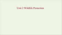 高中英语人教版 (2019)必修 第二册Unit 2 Wildlife protection背景图课件ppt