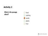 外研版（2019） 必修第一册 Unit 2 Exploring English  Understanding ideas 课件PPT（共8张）