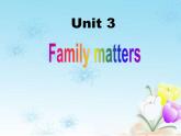 外研版（2019） 必修第一册Unit 3 Family matters  Words and expressions P108-109 PPT（共12张）