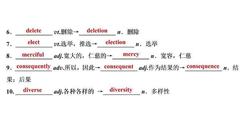 高考英语一轮复习unit 24 society课件第8页