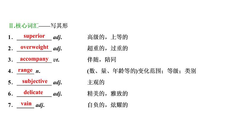 高考英语一轮复习unit 18 beauty课件06