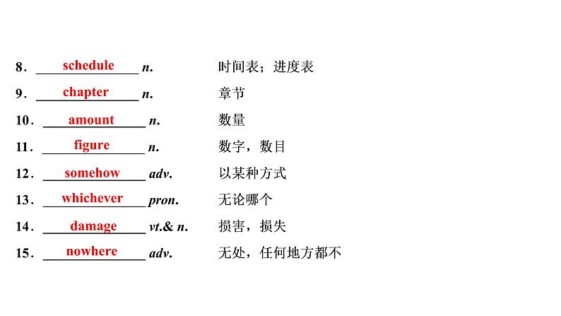 高考英语一轮复习unit 9 wheels课件第7页