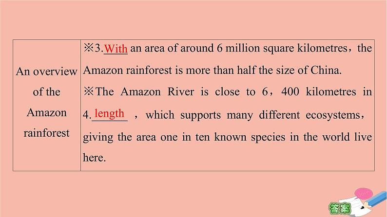 牛津译林版高中英语必修第三册unit1 nature in the balance理解课文精研读课件第7页