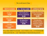 高中英语 选必B4 Unit3 The world meets China Using language using language 课件